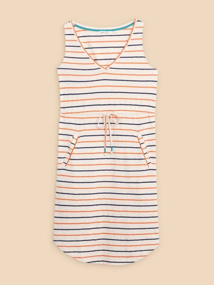 Women Heidi Short Jersey Dress Ivory Multi White Stuff Dresses Women Heidi Short Jersey Dress Ivory Multi White Stuff Dresses
