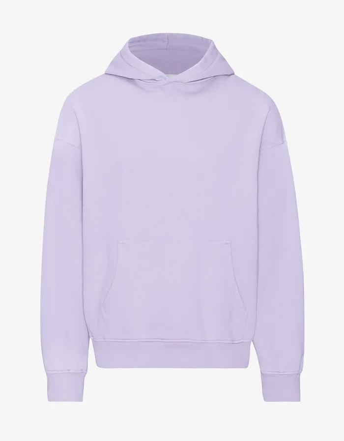Women Hoodies Colorfulstandard Organic Oversized Hood 8211 Soft Lavender
