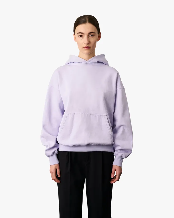 Women Hoodies Colorfulstandard Organic Oversized Hood 8211 Soft Lavender