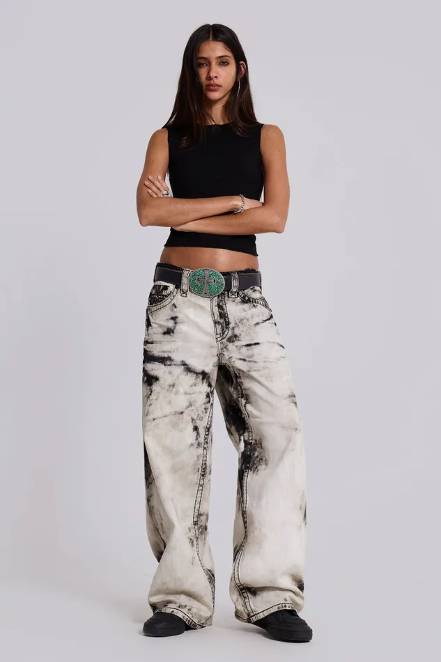 Women Jaded London Shop Rock Revival Sirus Colossus Jeans Tops