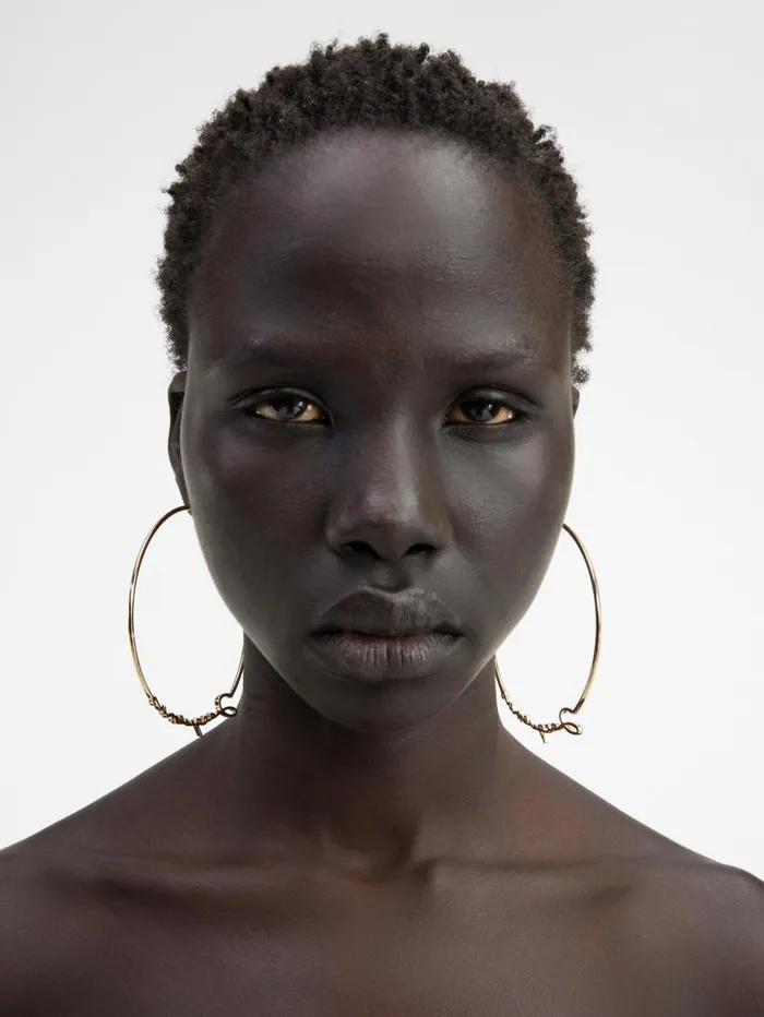 Women Jewellery JACQUEMUS The Jacquemus Hoops Earrings Gold