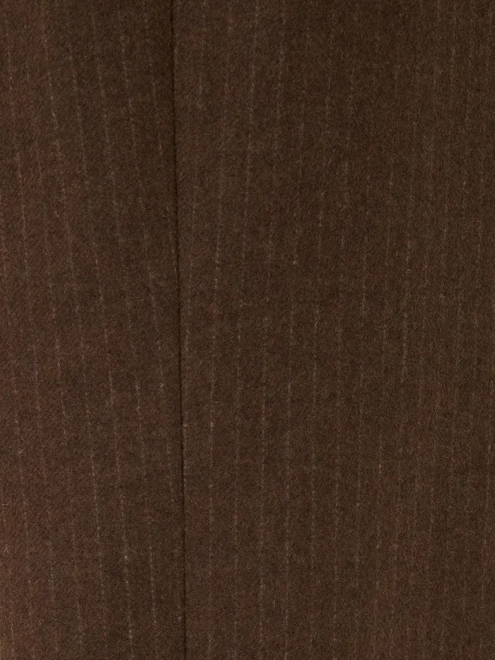 Women Kemp Wool Pinstripe Trouser Brown Jigsaw Trousers