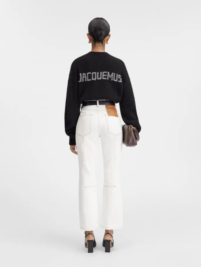 Women Knits JACQUEMUS The Jacquemus Knit Black Women Knits JACQUEMUS The Jacquemus Knit Black