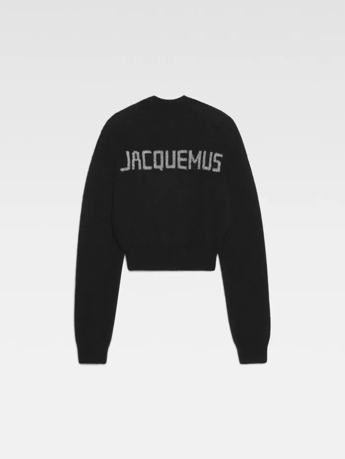 Women Knits JACQUEMUS The Jacquemus Knit Black Women Knits JACQUEMUS The Jacquemus Knit Black