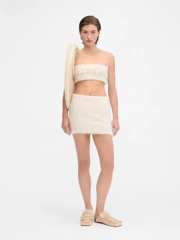 Women Knits JACQUEMUS The Nuvola Bra Offwhite