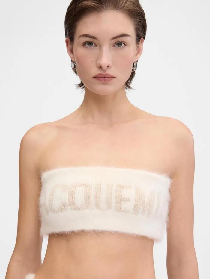 Women Knits JACQUEMUS The Nuvola Bra Offwhite