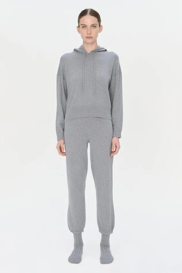 Women Knitwear Jonathan Simkhai Joggers Heather Grey Joggers