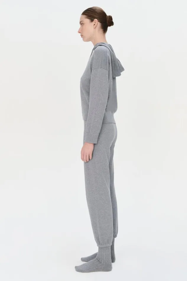 Women Knitwear Jonathan Simkhai Joggers Heather Grey Joggers Women Knitwear Jonathan Simkhai Joggers Heather Grey Joggers