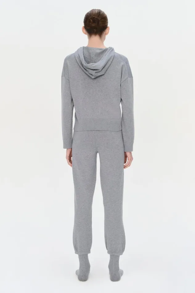 Women Knitwear Jonathan Simkhai Joggers Heather Grey Joggers Women Knitwear Jonathan Simkhai Joggers Heather Grey Joggers