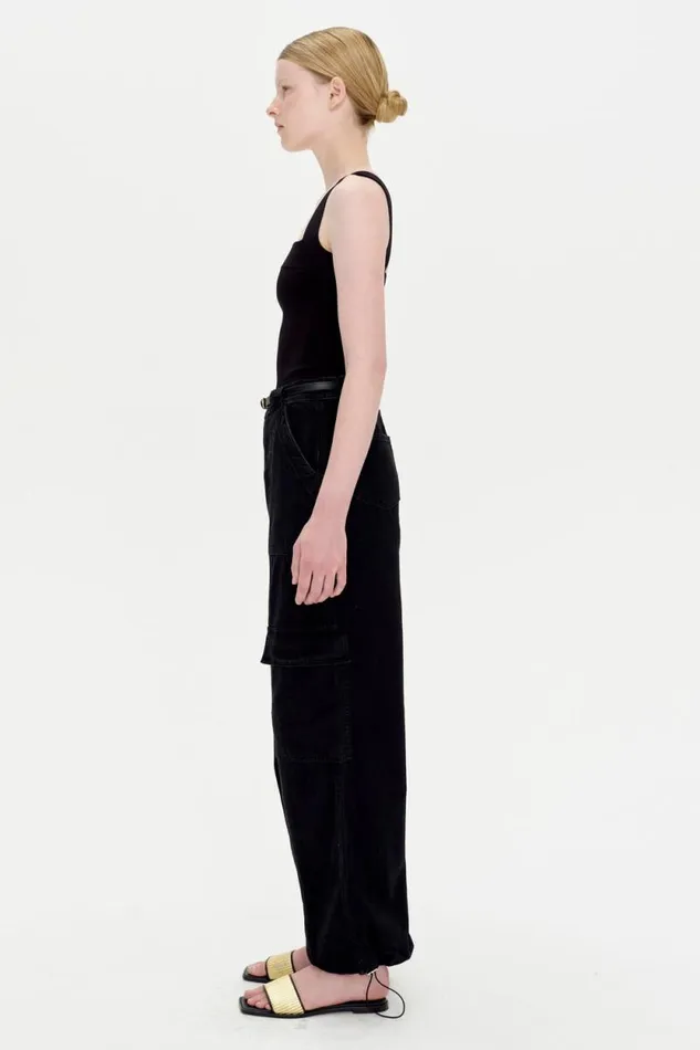 Women Knitwear Jonathan Simkhai Madine Top Black Square Neck Top Women Knitwear Jonathan Simkhai Madine Top Black Square Neck Top