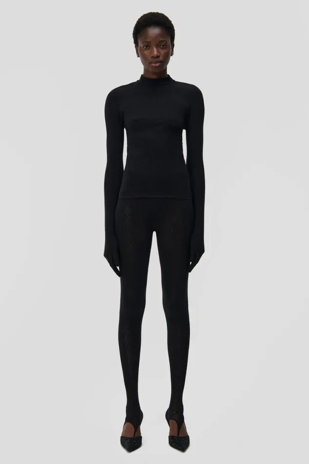 Women Knitwear Jonathan Simkhai SIMKHAI Wolford Logo Top