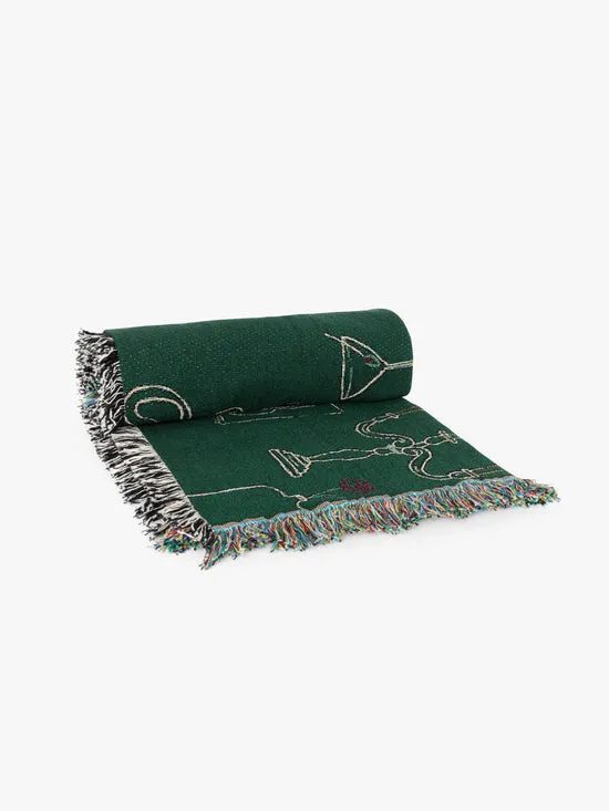 Women Lisa Says Gah Archie Throw Blanket Set The Table Forest Home