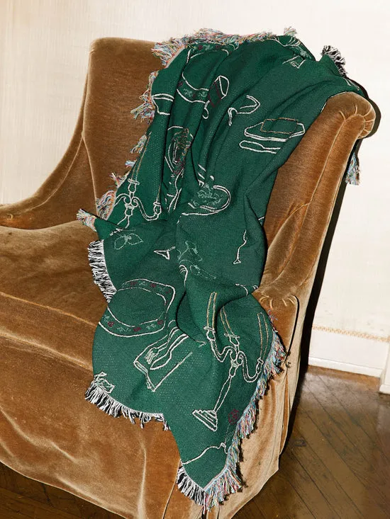 Women Lisa Says Gah Archie Throw Blanket Set The Table Forest Home
