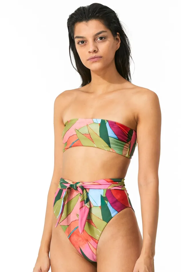 Women Mara Hoffman Bikini Bottoms Goldie Bikini Bottom Print Women Mara Hoffman Bikini Bottoms Goldie Bikini Bottom Print