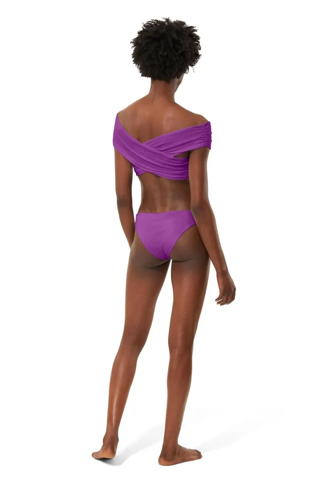 Women Mara Hoffman Bikini Bottoms Kay Bikini Bottom Violet Women Mara Hoffman Bikini Bottoms Kay Bikini Bottom Violet