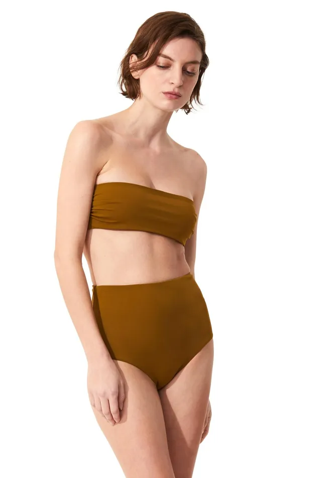 Women Mara Hoffman Bikini Bottoms Lydia Bikini Bottom Olive
