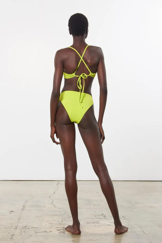 Women Mara Hoffman Bikini Bottoms Reva Bikini Bottom Green