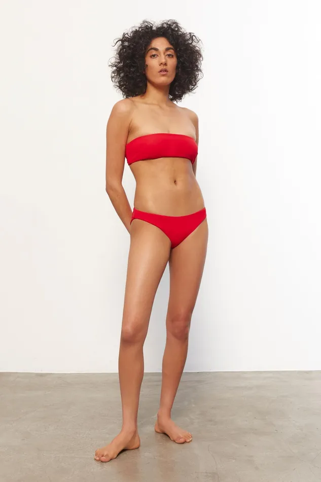 Women Mara Hoffman Bikini Tops Abigail Bikini Top Red