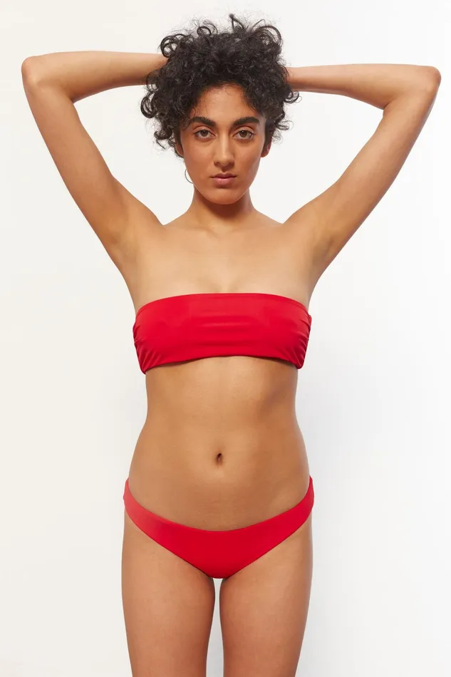 Women Mara Hoffman Bikini Tops Abigail Bikini Top Red Women Mara Hoffman Bikini Tops Abigail Bikini Top Red