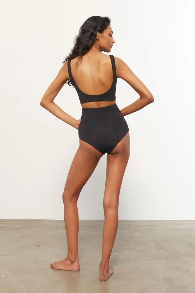 Women Mara Hoffman Bikini Tops Lira Bikini Top Black Women Mara Hoffman Bikini Tops Lira Bikini Top Black