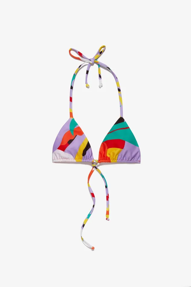 Women Mara Hoffman Bikini Tops Rae Bikini Top Black Multi Women Mara Hoffman Bikini Tops Rae Bikini Top Black Multi