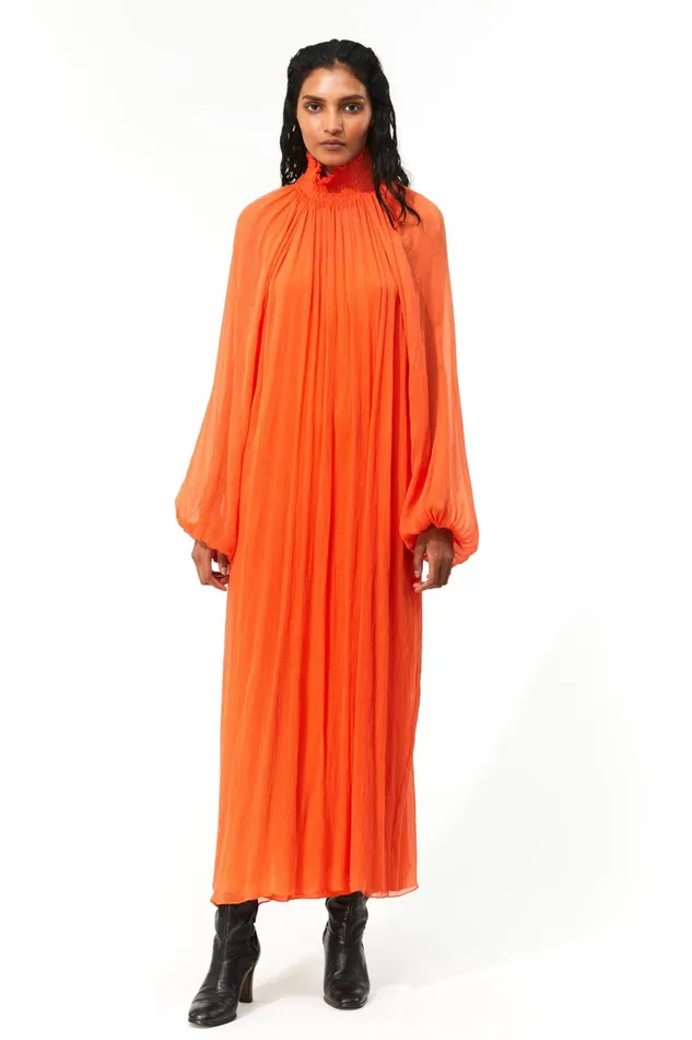 Women Mara Hoffman Dresses Edmonia Dress Orange