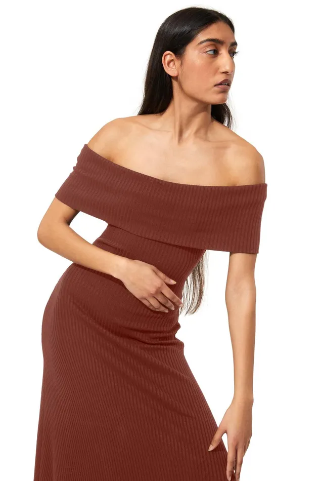 Women Mara Hoffman Dresses Imogen Dress Brown