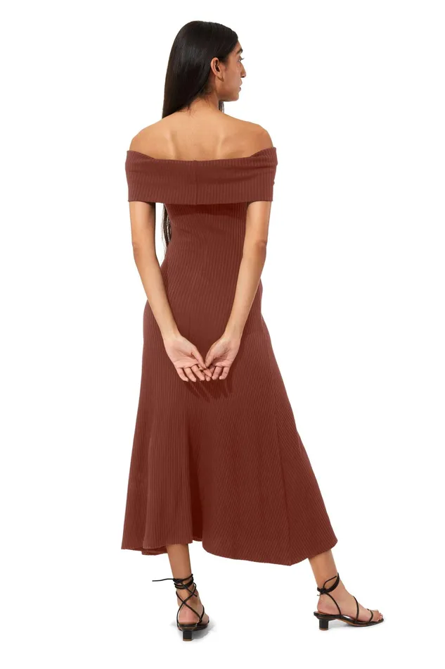 Women Mara Hoffman Dresses Imogen Dress Brown