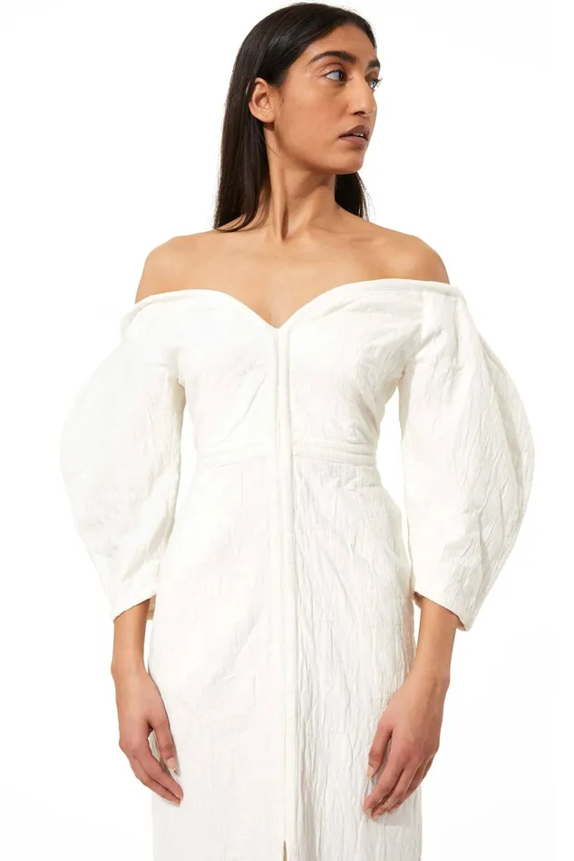 Women Mara Hoffman Dresses Leonara Dress White