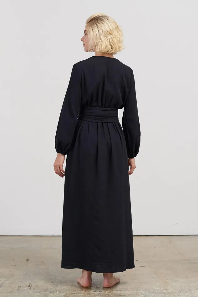 Women Mara Hoffman Dresses Luna Dress Black