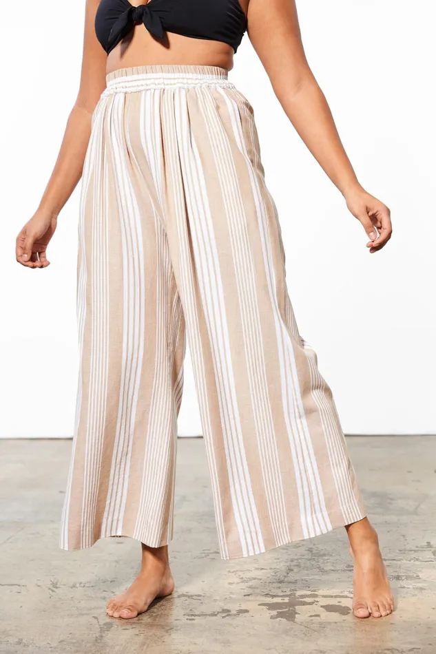 Women Mara Hoffman Extended Sizes Extended Paloma Pant White Sand