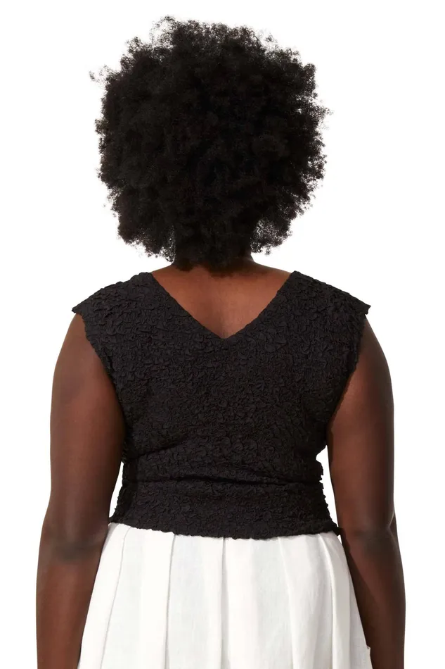 Women Mara Hoffman Extended Sizes Extended Poppy Top Black Women Mara Hoffman Extended Sizes Extended Poppy Top Black