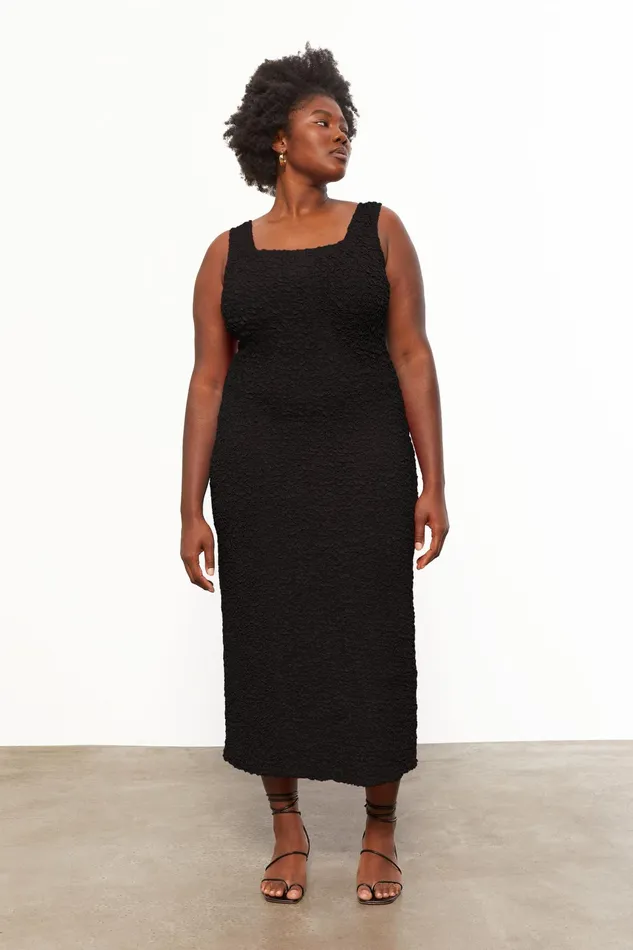 Women Mara Hoffman Extended Sizes Extended Sloan Dress Black