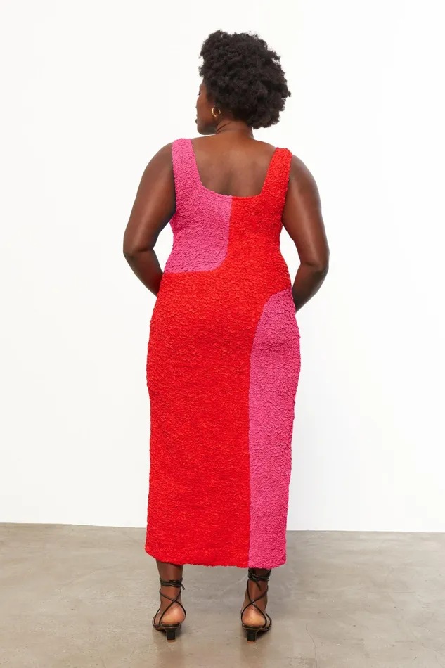 Women Mara Hoffman Extended Sizes Extended Sloan Dress Red Pink
