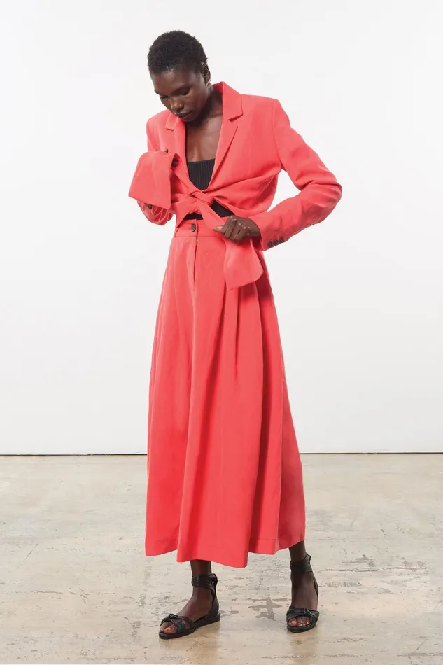 Women Mara Hoffman Outerwear Catalina Jacket Red