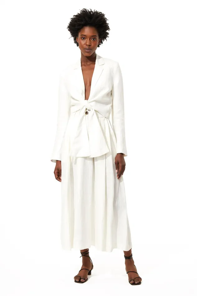 Women Mara Hoffman Outerwear Catalina Jacket White