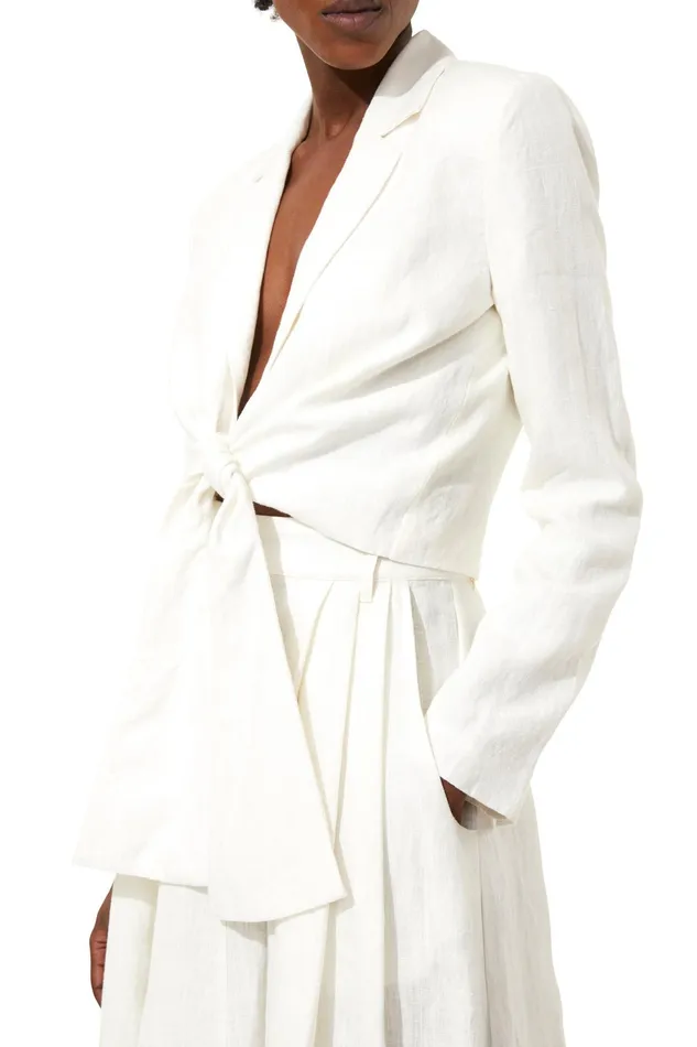 Women Mara Hoffman Outerwear Catalina Jacket White