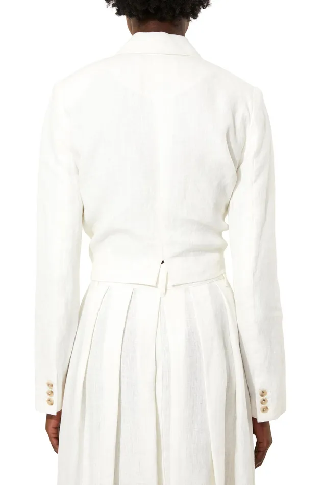 Women Mara Hoffman Outerwear Catalina Jacket White