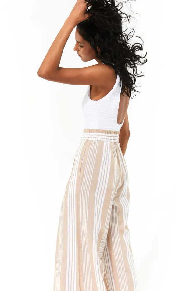 Women Mara Hoffman Pants and Shorts Paloma Pant White Sand