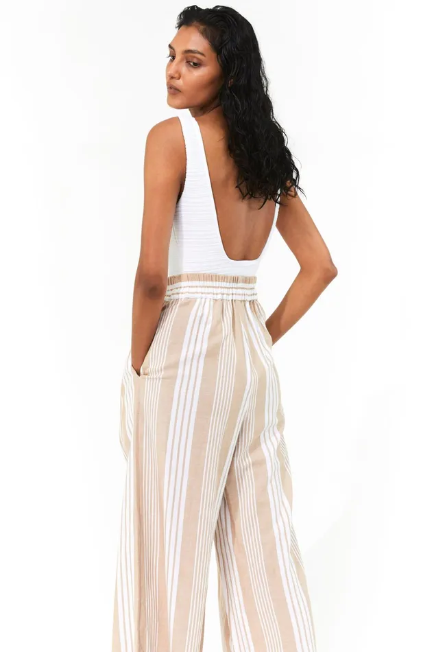 Women Mara Hoffman Pants and Shorts Paloma Pant White Sand