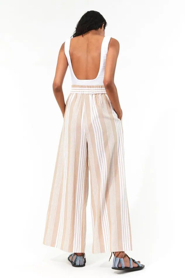 Women Mara Hoffman Pants and Shorts Paloma Pant White Sand