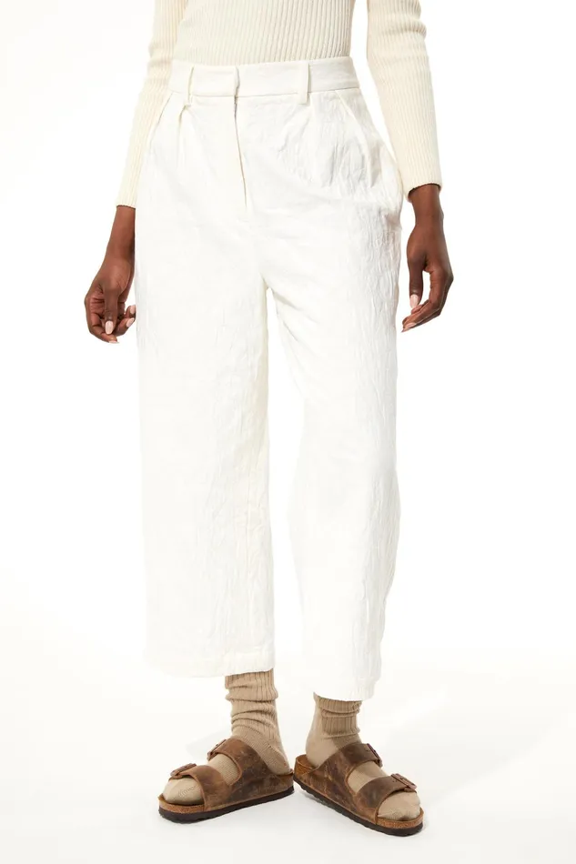Women Mara Hoffman Pants and Shorts Sandra Pant White