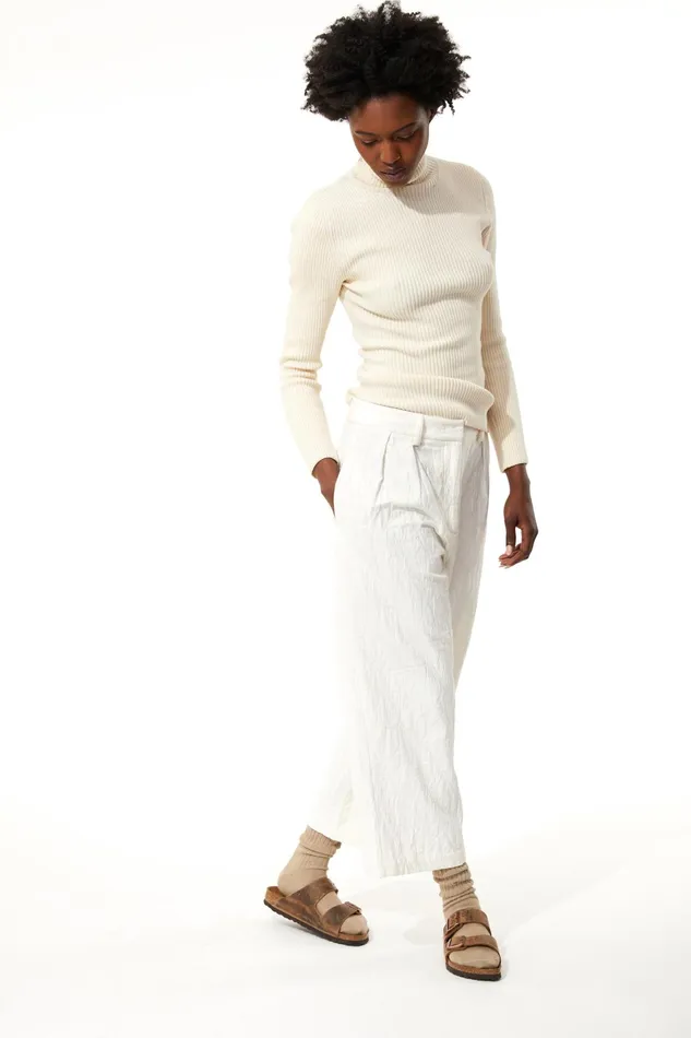 Women Mara Hoffman Pants and Shorts Sandra Pant White