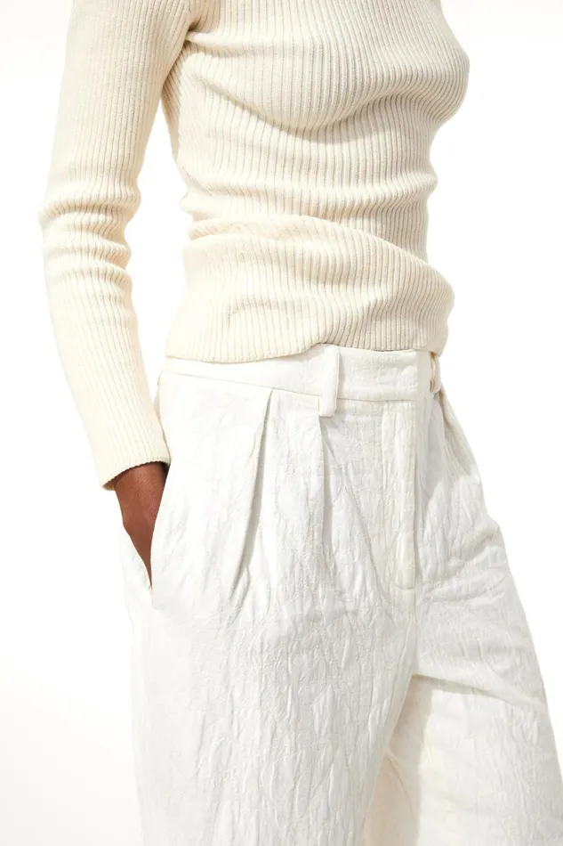 Women Mara Hoffman Pants and Shorts Sandra Pant White