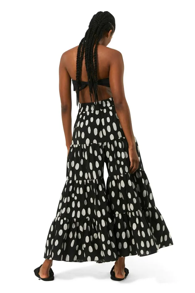 Women Mara Hoffman Pants and Shorts Shelesea Pant Black and White