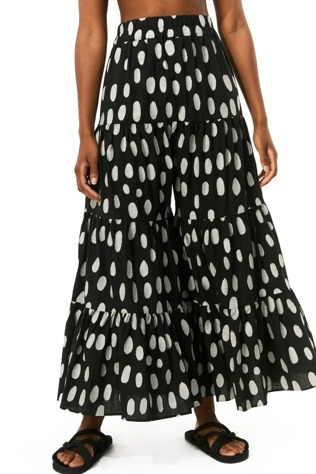 Women Mara Hoffman Pants and Shorts Shelesea Pant Black and White