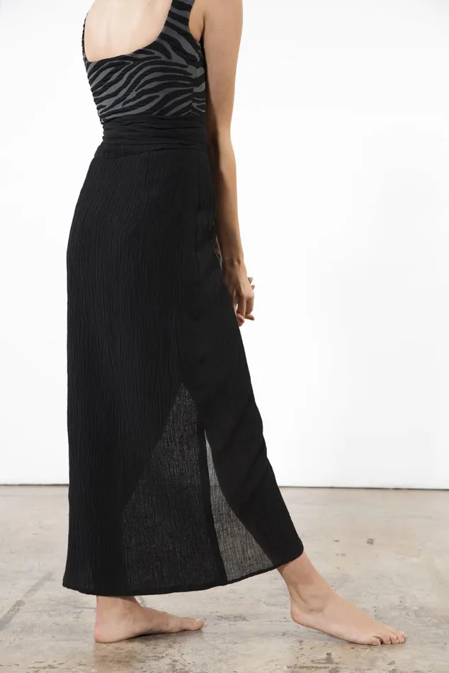 Women Mara Hoffman Skirts Thiago Skirt Black Women Mara Hoffman Skirts Thiago Skirt Black