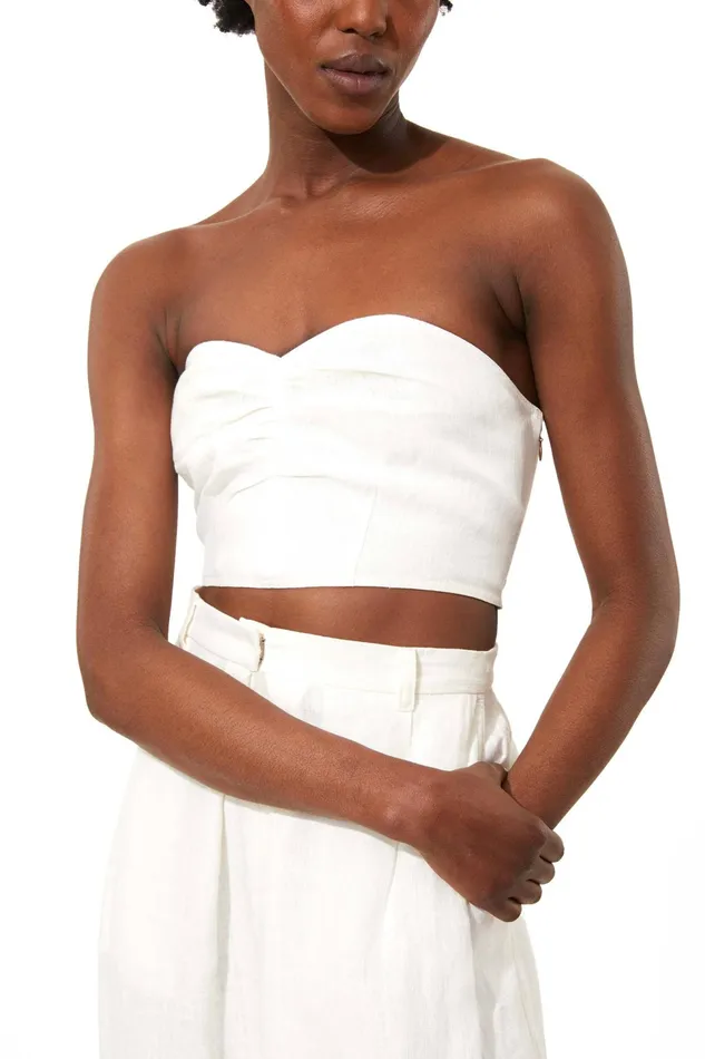 Women Mara Hoffman Tops Thea Top White