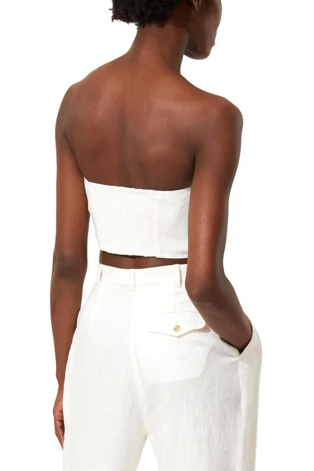 Women Mara Hoffman Tops Thea Top White