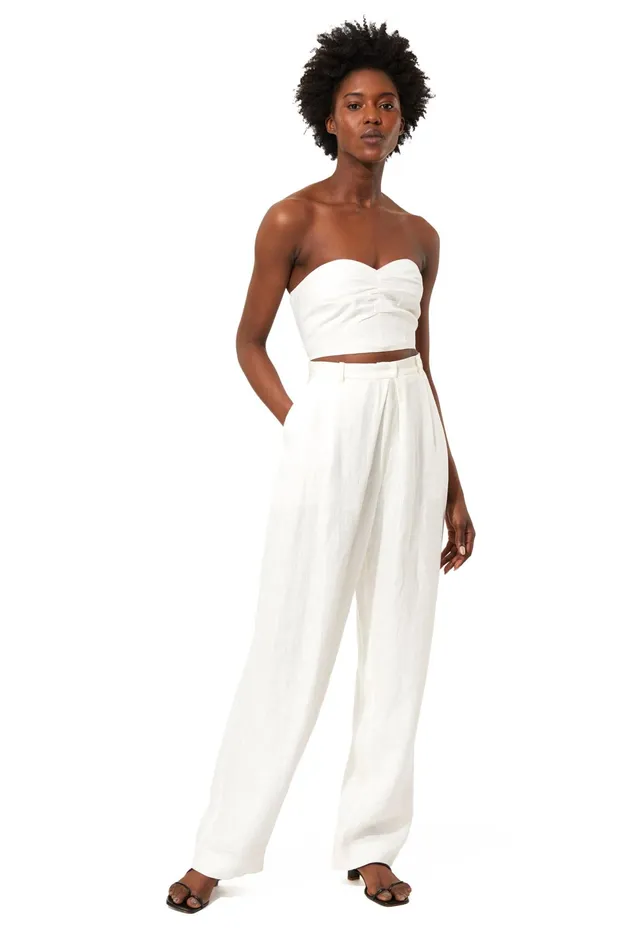 Women Mara Hoffman Tops Thea Top White